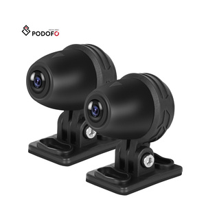 Podofo AHD 1080P กล้องหน้ามอเตอร์ไซค์ + กล้องถอยหลังมองเห็นกลางคืนสีกันน้ำสำหรับจีพีเอสวิทยุ<span class=keywords><strong>รถ</strong></span>ยนต์โรงงานขายส่ง - Product Image 1