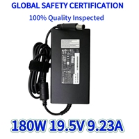 Adaptateur secteur 180W 19.5V 9.23A avec embout DC 7.4 5.0mm, chargeur de remplacement compatible avec les ordinateurs portables de jeu Delta ADP 180SB MSI GL73 GP73