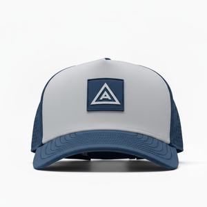 Gorra de Béisbol de Cinco Paneles, Personalizada con Logotipo de Goma, Impermeable, de Dos Tonos, para Golf y Deportes al Aire Libre, con Orificios Cortados con Láser - Product Image 2