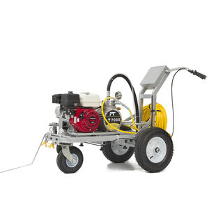 Machine de marquage routier à peinture froide sans air PT-4090 à poussée manuelle pour la construction d'autoroutes - Product Image 2