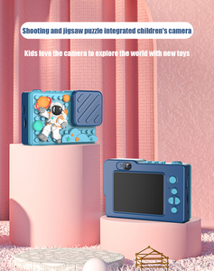 Cámara de Bloques de Construcción DIY Sourcingark para Niños, 1080P, Doble Lente, Pantalla de 2.4 Pulgadas, Juegos Educativos para Estudiantes H8 - Product Image 6