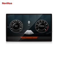 NaviHua Multimédia Android Écran d'autoradio pour Jaguar F Pace XE 2016 2018 Auto Carplay GPS Navigation Head Unit Monitor Upgrade