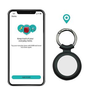 טבעת מפתח נגד אבודה טבעת מפתח מגן מגן על תיק סיליקון מודפס שרוול - Product Image 5