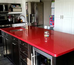 Usine Fournisseur <span class=keywords><strong>93</strong></span>% Naturel Poudre De Quartz Comptoir <span class=keywords><strong>Rouge</strong></span>, Coupé À La Taille # - Product Image 6