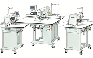 Machine informatisée YBAO NT8110A-8045-D pour l'ouverture et la pose de poches sur jeans et pantalons décontractés - Product Image 5