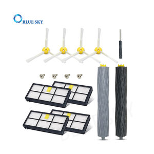 Accesorios personalizados para aspiradora, kit de cepillos laterales de filtro y cepillo principal, reemplazo para iRobot <span class=keywords><strong>Roomba</strong></span> <span class=keywords><strong>serie</strong></span> 800 y <span class=keywords><strong>900</strong></span> - Product Image 1