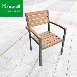 Sıcak satış Modern açık restoran mobilya alüminyum yemek seti avlu parkı için su geçirmez UV dayanıklı masa - Product Image 5