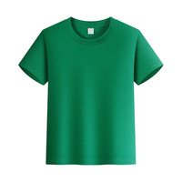 Custom heren oversized T-shirt van 100% katoen, zeefdruk logo, korte mouwen, casual gebreide stof, ademend, 200 gram