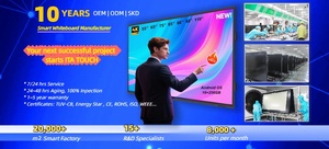 <span class=keywords><strong>2025</strong></span> hợp thời trang 4K màn hình tương tác thông minh giáo dục bảng trắng 86 inch <span class=keywords><strong>LED</strong></span> bảng điều chỉnh cho cuộc họp OEM Nhà cung cấp - Product Image 2