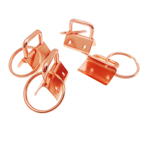 Bán Buôn Nhiệm Vụ Nặng Nề <span class=keywords><strong>Key</strong></span> Fob Phần Cứng Với Chia Nhẫn Vòng Chìa Khóa Cho Vòng Tay Với Vải Ribbon Webbing - Product Image 6