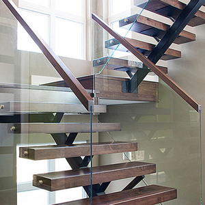 Gigantes del diseño moderno producen materiales <span class=keywords><strong>de</strong></span> diseño <span class=keywords><strong>de</strong></span> interiores que se pueden personalizar para escaleras rectas <span class=keywords><strong>de</strong></span> interior - Product Image 3