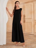 J-94 Robe longue pour femme la plus vendue en satin trois couleurs, coupe ample avec doublure en soie