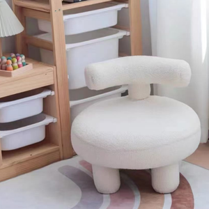Silla de terciopelo nórdica de lujo, pequeña, moderna, para niños, para comedor, dormitorio, sala de estar, silla Engel <span class=keywords><strong>Olga</strong></span> para niños - Product Image 5