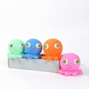 Jouet anti-stress Ocus Squishy en TPR, jouet à presser, jouet sensoriel mignon avec yeux qui sortent, cadeau de bureau, vente en gros - Product Image 1