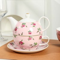 Vente en gros de vaisselle de luxe ensembles complets plats élégants floraux ensembles de vaisselle ensemble de table pour la maison