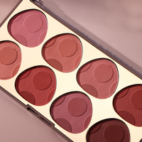 Palette de maquillage pour le visage en poudre haute pigmentation, blush imperméable personnalisé, blush en marque privée