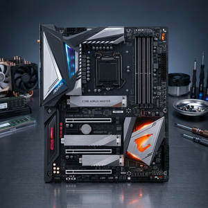 เมนบอร์ด Gigabyte Z390 AORUS PRO WIFI รุ่น Refurbished รองรับ DDR4 64GB สำหรับเล่นเกม - Product Image 3
