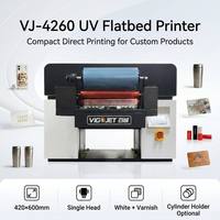 Impresora UV Plana Automática Vigojet 4260 para Papel/Tarjetas con Cabezal I3200 HD, Personalización de Etiquetas y Embalaje de Huevos de Lujo, Nueva con 1 Año de Garantía