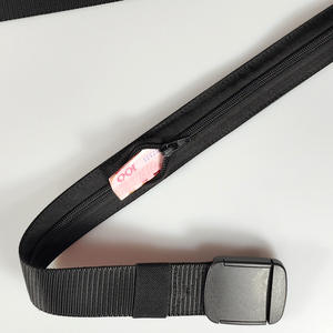 Ingrosso 3.8CM di larghezza segreto nascosto di stoccaggio diversivo sicuro in poliestere fibbia di plastica cintura dei soldi - Product Image 3