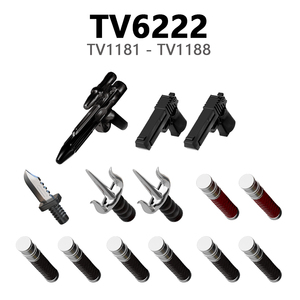 TV6221-6223 Punisher Daredevil Bullseye Hector Ayala Muse Elektra Natchios Matt Murdock <span class=keywords><strong>Super</strong></span> Héros Mini Blocs de Construction Jouets - Product Image 3