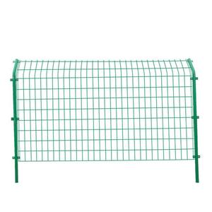 Hot Bán Hàng Rào Bảo Vệ Màu Xanh Lá Cây Nâng Cao Lưới Hàng Rào Bảo Vệ Đường Sắt Hàng Rào Đường Cao Tốc - Product Image 1