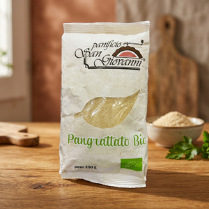 Miettes de pain fines 054F biologiques de haute qualité d'origine italienne 250g Style sec principalement composé de farine de blé friture en vrac fourni - Product Image 1