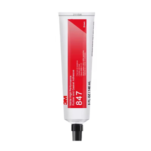 3M 847 Nitrile High-Performance <b>Rubber</b> and <b>Washer</b> Adhesive High Strength Engineering Material Brown 148ml ISO VG 15 - Product Image 1