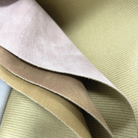 Échantillon gratuit de texture de visage en daim synthétique Faux cuir imitation cuir en daim véritable pour chaussures sacs à main