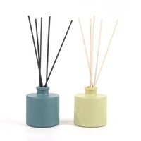 Flacon diffuseur en verre d'aromathérapie, 130ml, 200ml, 250ml, grand ventre, bouche large, coloré Unique, vente en gros, prix d'usine