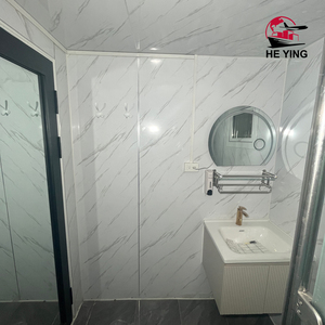 Cabinas de Baño Modulares Prefabricadas de Acero/Panel Sándwich, Contenedor Expandible para Apartamentos (Funciones de Ducha/Inodoro) - Product Image 5