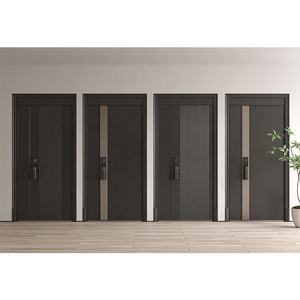 Maßgefertigte Luxus-Innentüren aus Holz, Französische Scheunentür, Bi-Fold Schiebetür für Innenräume und Häuser - Product Image 5