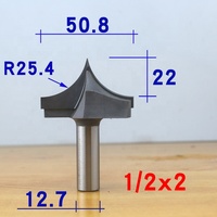 Fraiseuses à bois en carbure de tungstène pour CNC, OEM 0405 1/4 1/2 SHK