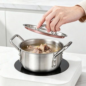 7 Pieces Aluminum <b>Pot</b> <b>Set</b> Die-cast Durable Gas Stove Compatible Eco-friendly Modern Design Kitchenware <b>Set</b> Cooking <b>Pot</b> Pan <b>Set</b> - Product Image 4