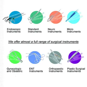 Instrumentos de laparoscopia endoscópica SHINVA