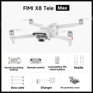 Drone Fimi X8 <span class=keywords><strong>Tele</strong></span> Max avec caméras principales grand angle, zoom 4K, prise de vue de nuit, diffusion vocale, photographie aérienne 4G, en plastique - Product Image 6