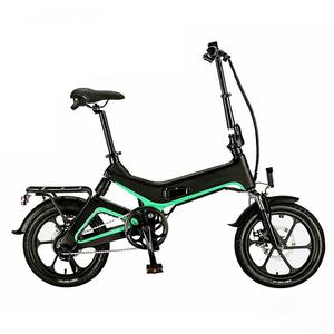 Vélo électrique pliant à batterie au lithium de 16 pouces, 36V, 250W, vente directe en usine, vélo électrique portable ultra-léger - Product Image 2