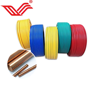 Cable de Cobre BV THW THHN PVC para Construcción y Cableado Doméstico, Sólido, de 1.5mm2 a 10mm2, Venta al Por Mayor