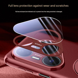 Étui de téléphone <span class=keywords><strong>en</strong></span> <span class=keywords><strong>cuir</strong></span> PU de haute qualité avec protection d'objectif magnétique sans fil <span class=keywords><strong>en</strong></span> métal 360° pour Huawei Pura 70 80 Ultra <span class=keywords><strong>90</strong></span> Pro <span class=keywords><strong>Max</strong></span> - Product Image 5
