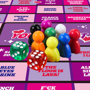 Cross-border New Tipsy Land Adult <span class=keywords><strong>Party</strong></span> Drinking Board Game-<span class=keywords><strong>Juego</strong></span> <span class=keywords><strong>de</strong></span> <span class=keywords><strong>mesa</strong></span> portátil <span class=keywords><strong>de</strong></span> goma y plástico - Product Image 4