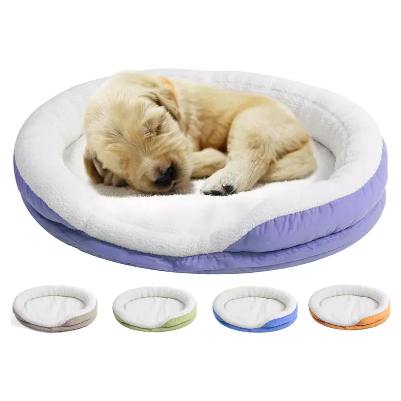 Indoor/Outdoor Opwarming Bed Voor Uw Hond, Kat, Verwarmde Huisdier Pad Met Zachte Wol Mat