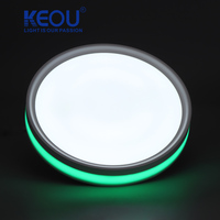 KEOU Nouveau Design Surface RVB Double Couleur Aluminum24W 36W Led Panel Lights