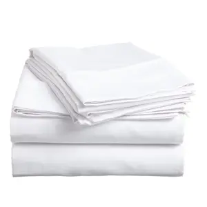 Diepzittende hoeslakenset 1800 serie microvezel 300tc modern effen 4-delig - Product Image 3