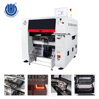 Le plus récent CHARMHIGH SMT Pick and Place Machine SMT avec 10 têtes et 13 caméras LED Composants électroniques Fabrication de lumière
