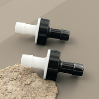 Raccord rapide à barbillon pour tuyau BRT Acetal 1/4'' 3/8'' ID, connecteur CPC à pousser, valve anti-retour en acier inoxydable 316