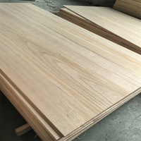 Planches de bois de paulownia naturelles 4*8 pieds, planches de bois massif pour la décoration intérieure