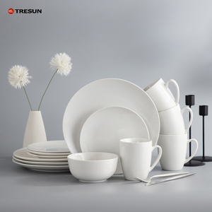 Chine Usine <span class=keywords><strong>Pas</strong></span> <span class=keywords><strong>Cher</strong></span> Lave-<span class=keywords><strong>Vaisselle</strong></span> Micro-ondes <span class=keywords><strong>Blanc</strong></span> Rond 16 Pcs Céramique Porcelaine Dîner <span class=keywords><strong>Vaisselle</strong></span> <span class=keywords><strong>Service</strong></span> pour 4 - Product Image 1