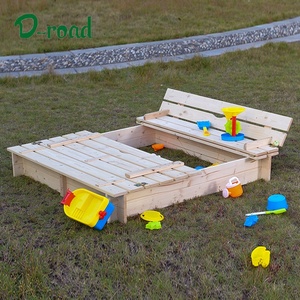 <span class=keywords><strong>Outdoor</strong></span> Giardino Backyard Play Set di Legno 2 Bambini 1 Sandbox Altri Giocattoli All'aria Aperta e Strutture Eco-Friendly Vernice A Base D'acqua 2024 - Product Image 2