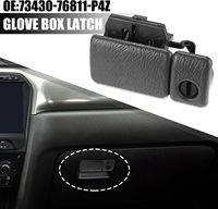 Poignée de verrouillage du boîtier à gants pour Suzuki Grand Vitara 7343076811P4Z pour Suzuki Grand Vitara 2000-2018 Noir Gris Accessoires de voiture