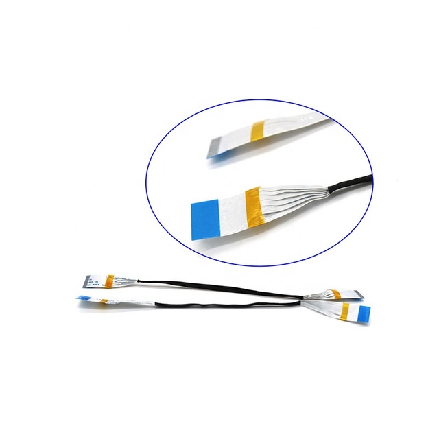 FFC/FPC Flexible Flat Cable 0.5 Pitch Split Stock Cloth Flat Wire Smart Lock Camera Aviation Display Equipment Cable