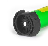 Moteur tubulaire intelligent moderne pour stores enrouleurs à batterie 25 mm, usage bureautique